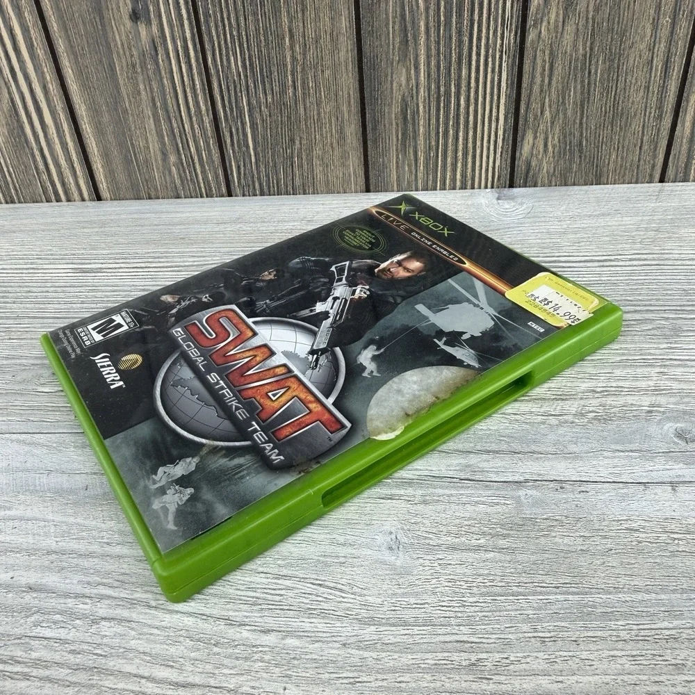 SWAT : Global Strike Team With Manual - Microsoft Xbox Tested Working